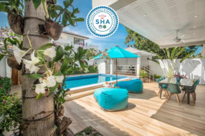 Brand-new Villa Colibri in a beachfront villa resort